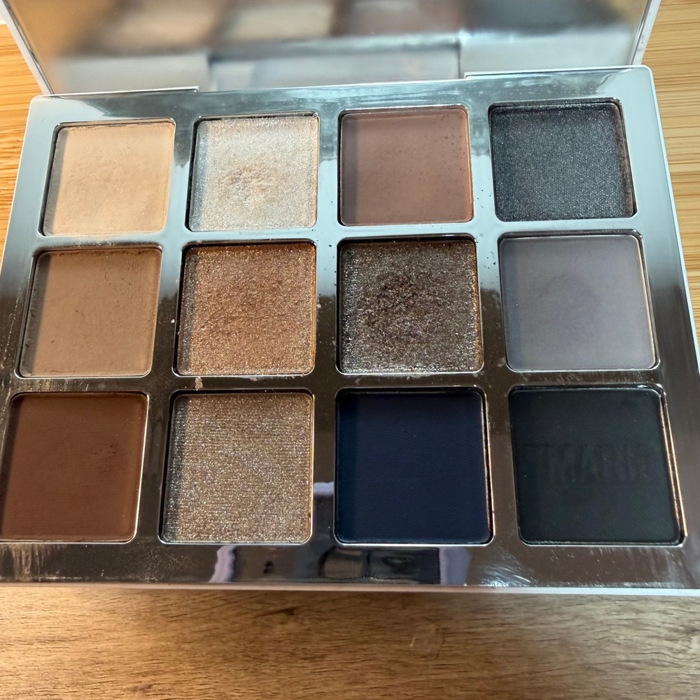 Makeup by Mario Ethereal Eyes Moonlight Eyeshadow Palette 12 Shades Cool Neutral - Picture 3 of 6